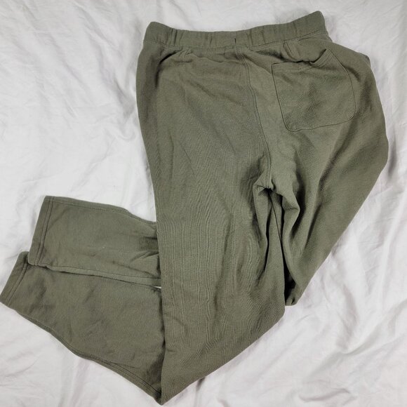 Eddie Bauer Lounge Mens Small Green Sweat Pants Casual Comfort Lightweight - Picture 2 of 9